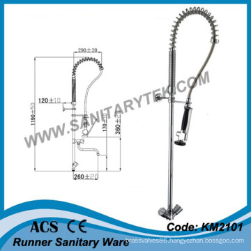 Commercial Pre-Rinse Kitchen Faucet Tap (KM2101)